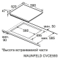 Панель варочная электрическая MAUNFELD CVCE593STBK LUX (КА-00021620) - Фото 8