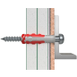 Дюбель FISCHER DuoSeal 8x48 А2 влагостойкий 25 штук (557728) - Фото 4