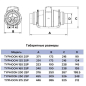 Вентилятор вытяжной канальный ЭРА Typhoon 100 2SP AT - Фото 15