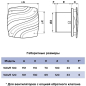 Вентилятор вытяжной накладной ЭРА Wave 120 - Фото 7