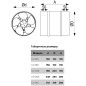 Вентилятор вытяжной канальный ЭРА CV 150 - Фото 5