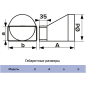 Переходник воздуховода для круглых и плоских каналов 60х120м/d125 ЭРА 612СП12,5КП - Фото 5