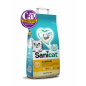 Наполнитель для туалета бентонитовый комкующийся SANICAT Clumping Unscented 10 л 8,4 кг (805814) - Фото 2