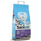 Наполнитель для туалета минеральный впитывающий SANICAT Classic Lavander 20 л 12 кг (806132)