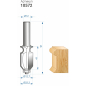 Фреза по дереву кромочная фигурная 22.2х41 мм ЭНКОР (10572) - Фото 4