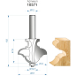 Фреза по дереву кромочная фигурная мультипрофиль 57х47.6 мм ЭНКОР (10571) - Фото 4