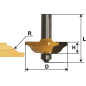 Фреза по дереву фигирейная горизонтальная 70х16 мм ЭНКОР (9322) - Фото 4