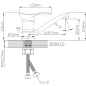 Смеситель для кухни AV ENGINEERING Jas (AVJAS4-A080-448) - Фото 2