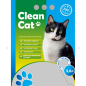 Наполнитель для туалета силикагелевый впитывающий CLEAN CAT без запаха 3,8 л, 1,5 кг (1188111010046)