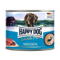 Влажный корм для собак HAPPY DOG Sensible Pure Sweden оленина консерва 400 г (61080)