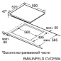 Панель варочная электрическая MAUNFELD CVCE594PBK (КА-00021773) - Фото 8