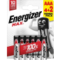 Батарейка AAA ENERGIZER MAX 6 штук