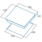 Панель варочная индукционная САТА INSB 6004 BK - Фото 2