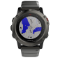 Умные часы GARMIN Fenix 5X Sapphire 51mm (серый) (010-01733-03) - Фото 5