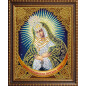 Алмазная вышивка АЛМАЗНАЯ ЖИВОПИСЬ Икона Остробрамская Богородица 22х28 см (АЖ-5023)