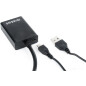 Адаптер GEMBIRD Cablexpert VGA+3.5 mini-jack to HDMI (A-VGA-HDMI-01) - Фото 2