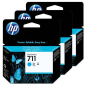 Картридж для принтера струйный голубой HP 711 (CZ134A)