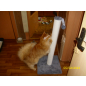 Когтеточка из джута CAT-HOUSE Столбик 35×35×60 см серый (4810801202307) - Фото 5
