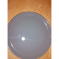 Тарелка керамическая обеденная KERAMIKA Hitit серый (8680550245407)