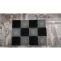 Коврик придверный 42х56 см VORTEX Травка черно-серый (23005)