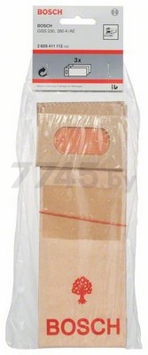 Мешок пылесборный бумажный BOSCH для GSS 230, GSS 280A/AE 3 штуки (2605411113) - Фото 2