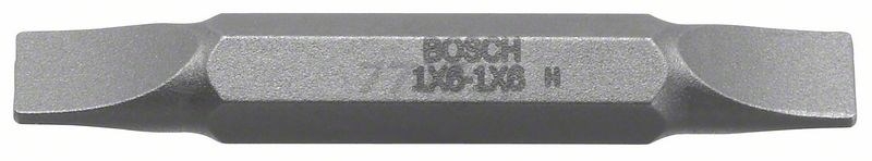 Бита для шуруповерта двусторонняя SL1x6 45 мм BOSCH Extra Hard (2607001737)