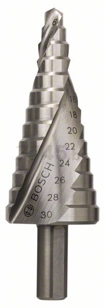 Сверло по металлу ступенчатое 6-30 мм BOSCH (2608597520)