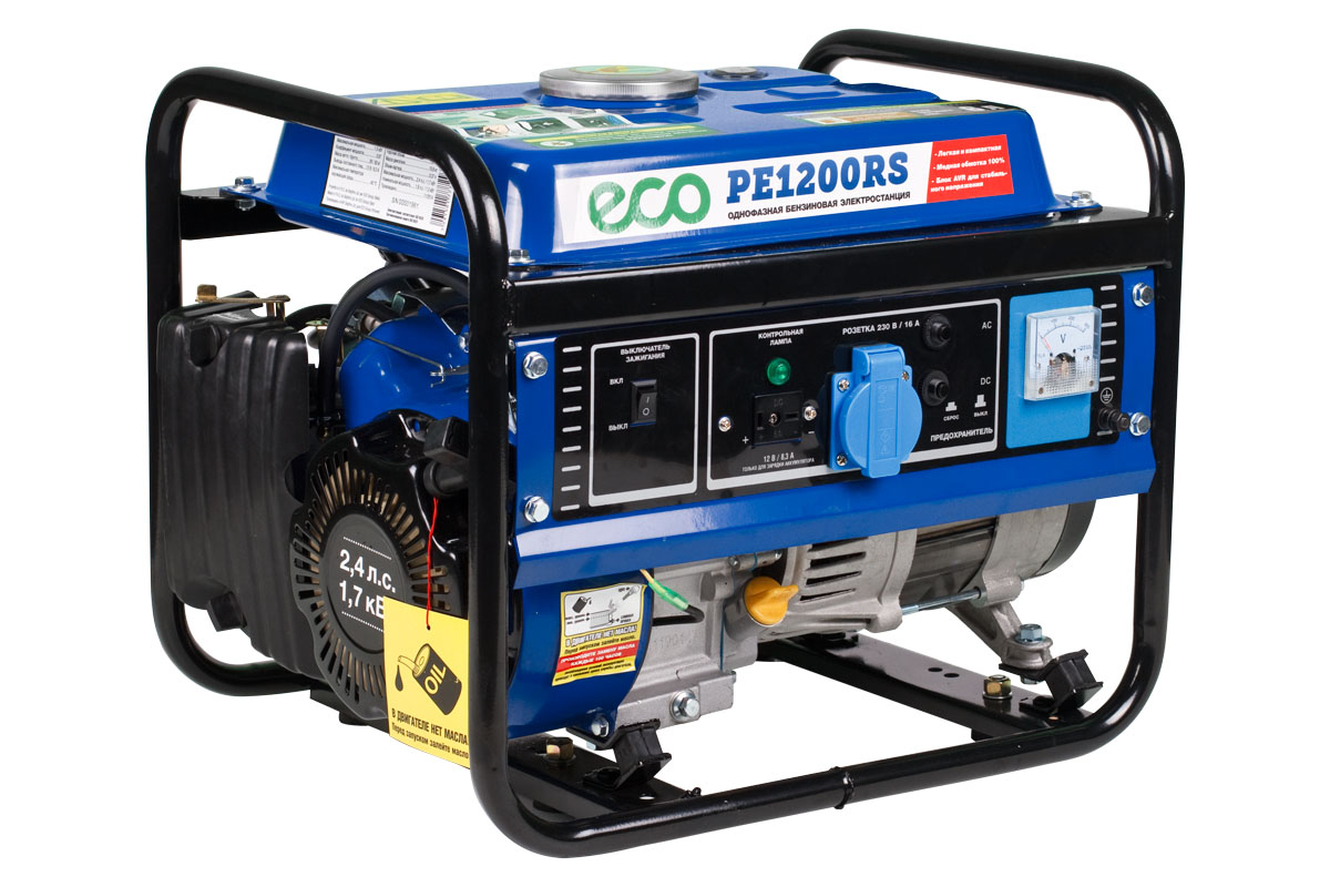 Генератор бензиновый ECO PE 1200 RS (PE1200RS)