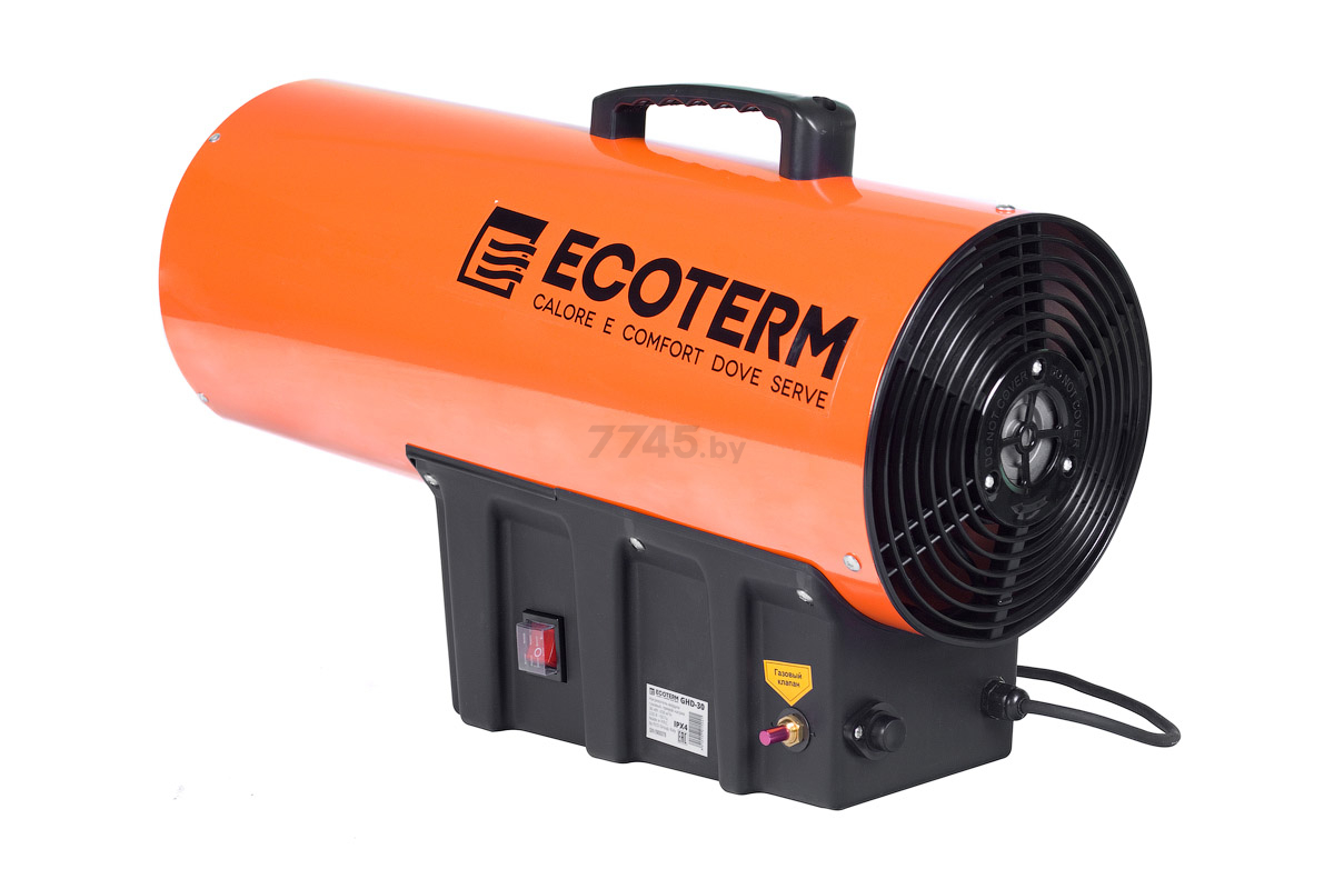 Пушка тепловая газовая ECOTERM GHD-15 - Фото 3