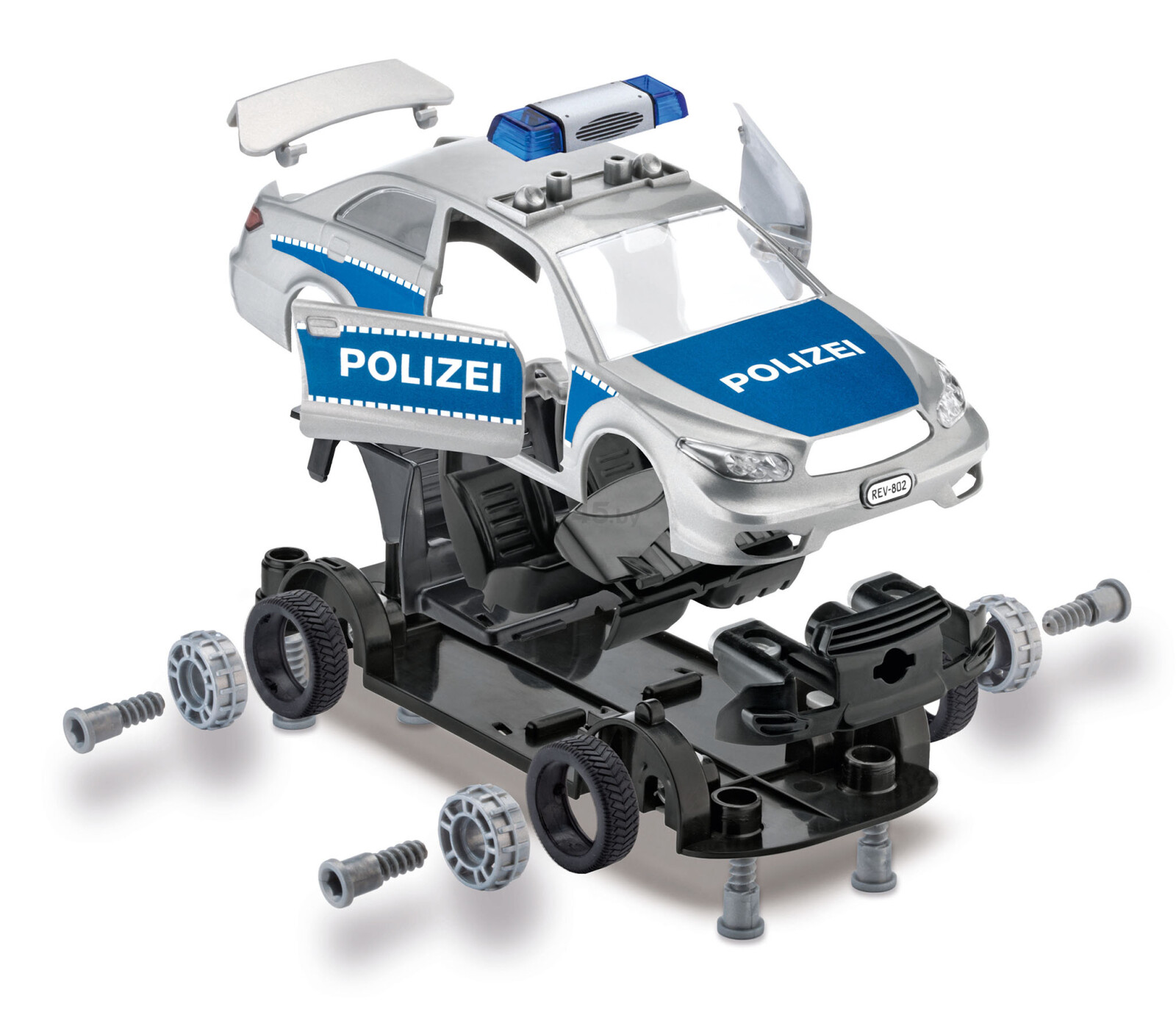 Сборная модель REVELL Полицейская машина с фигуркой 1:20 4+ (820) - Фото 6