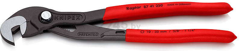 Клещи переставные-гаечный ключ 250 мм KNIPEX Raptor 87 41 250 (8741250)