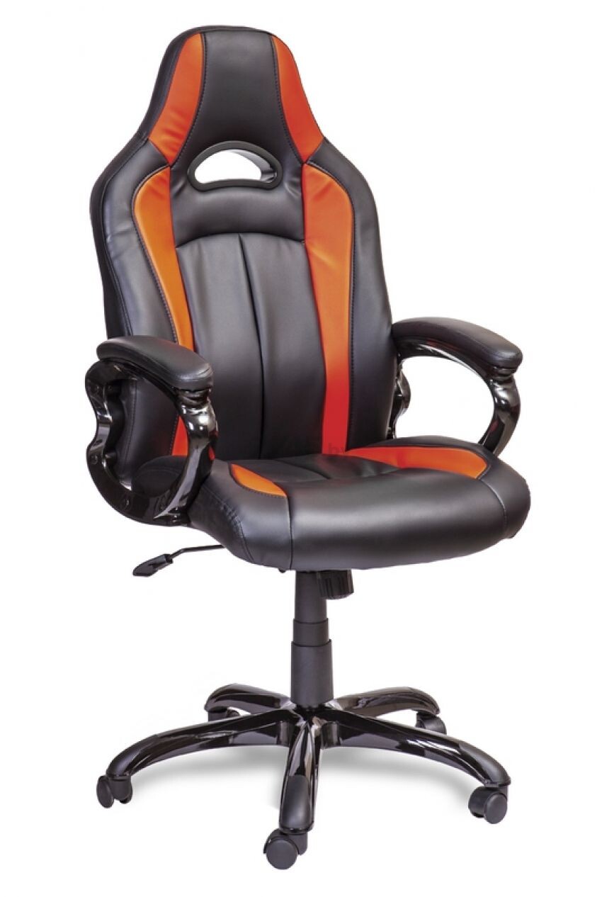 Кресло геймерское AKSHOME Apollon черно-оранжевый (45596)