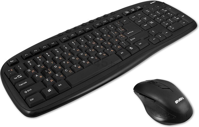 Комплект беспроводной клавиатура и мышь SVEN KB-C3600W - Фото 2