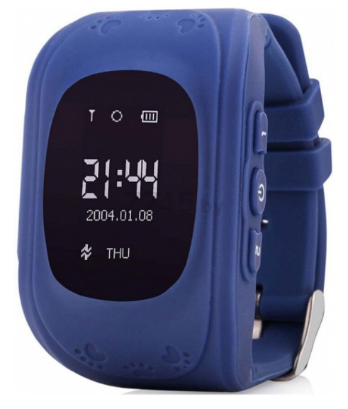 Умные часы детские WONLEX Q50 темно-синий - Фото 3