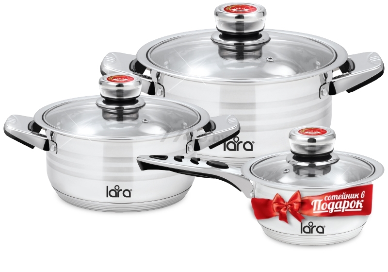Набор посуды LARA Adagio LR02-104 (28844)