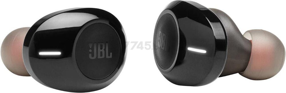 Наушники-гарнитура беспроводные TWS JBL Tune 120 (T120TWS BLK) - Фото 2