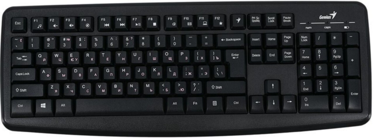 Комплект беспроводной клавиатура и мышь GENIUS Smart KM-8100 (31340004402) - Фото 3