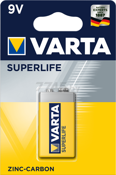 Батарейка VARTA Superlife 9 V