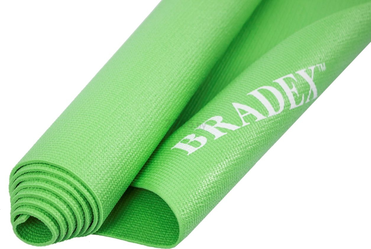 Коврик для йоги BRADEX SF 0399 зеленый (173x61x0,3) - Фото 6
