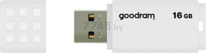 USB-флешка 16 Гб GOODRAM UME2 White (UME2-0160W0R11) - Фото 3