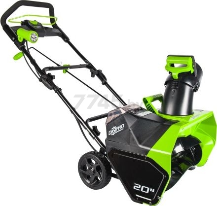 Снегоуборщик аккумуляторный GREENWORKS GD40ST (2600007) - Фото 3