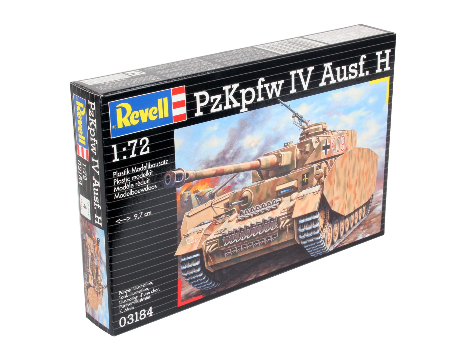Сборная модель REVELL Немецкий танк PzKpfw IV AusfH 1:72 (3184) - Фото 5