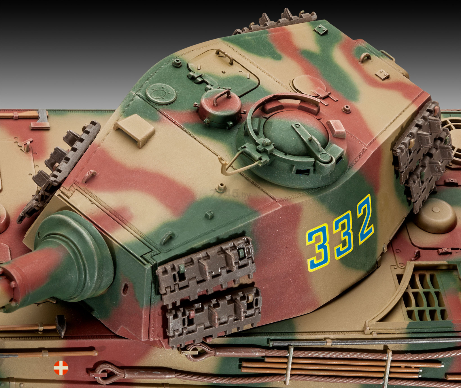 Сборная модель REVELL Немецкий тяжелый танк Tiger II Ausf B Henschel Turret 1:35 (3249) - Фото 2