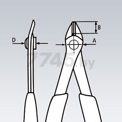 Бокорезы 125 мм KNIPEX Electronic Super Knips (7861125) - Фото 2