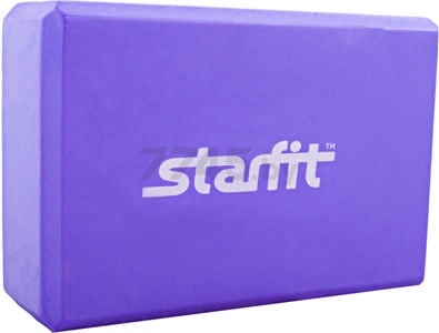 Блок для йоги STARFIT фиолетовый (FA-101)