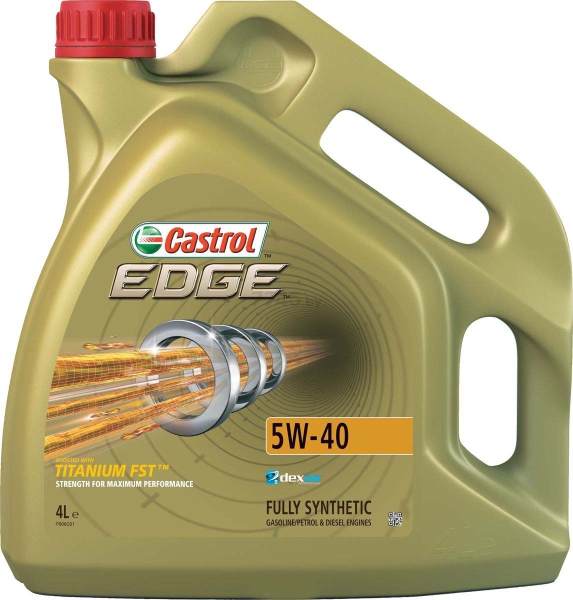Моторное масло 5W40 синтетическое CASTROL Edge 4 л (157B1C)