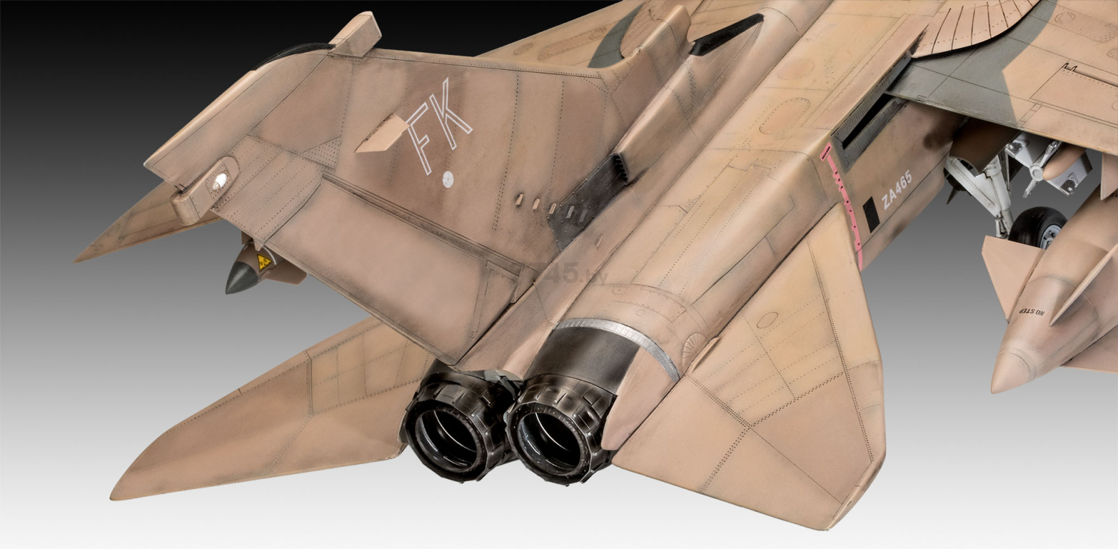 Сборная модель REVELL Истребитель-бомбардировщик Tornado GR Mk 1 RAF Gulf War 1:32 (3892) - Фото 2