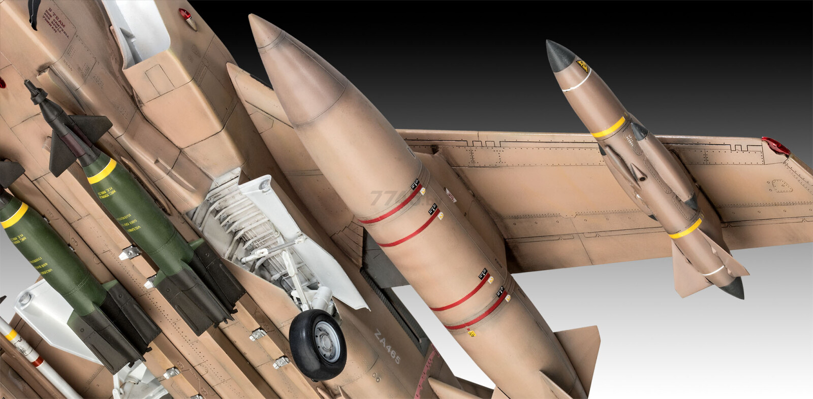 Сборная модель REVELL Истребитель-бомбардировщик Tornado GR Mk 1 RAF Gulf War 1:32 (3892) - Фото 3