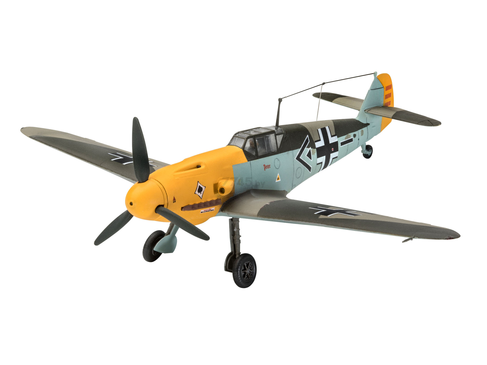 Сборная модель REVELL Истребитель Messerschmitt Bf109 F-2 1:72 (3893)