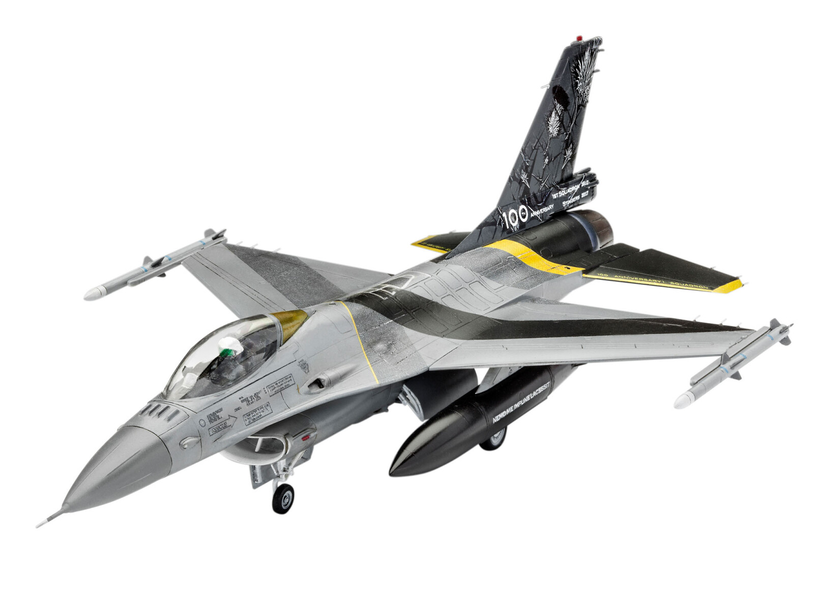Сборная модель REVELL Многоцелевой истребитель F-16 Mlu 1:72 (3905)